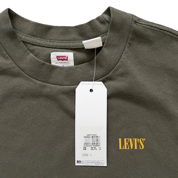 Levi’s Japan Premium Relaxed Fit Logo Tee - Picture 7 of 13